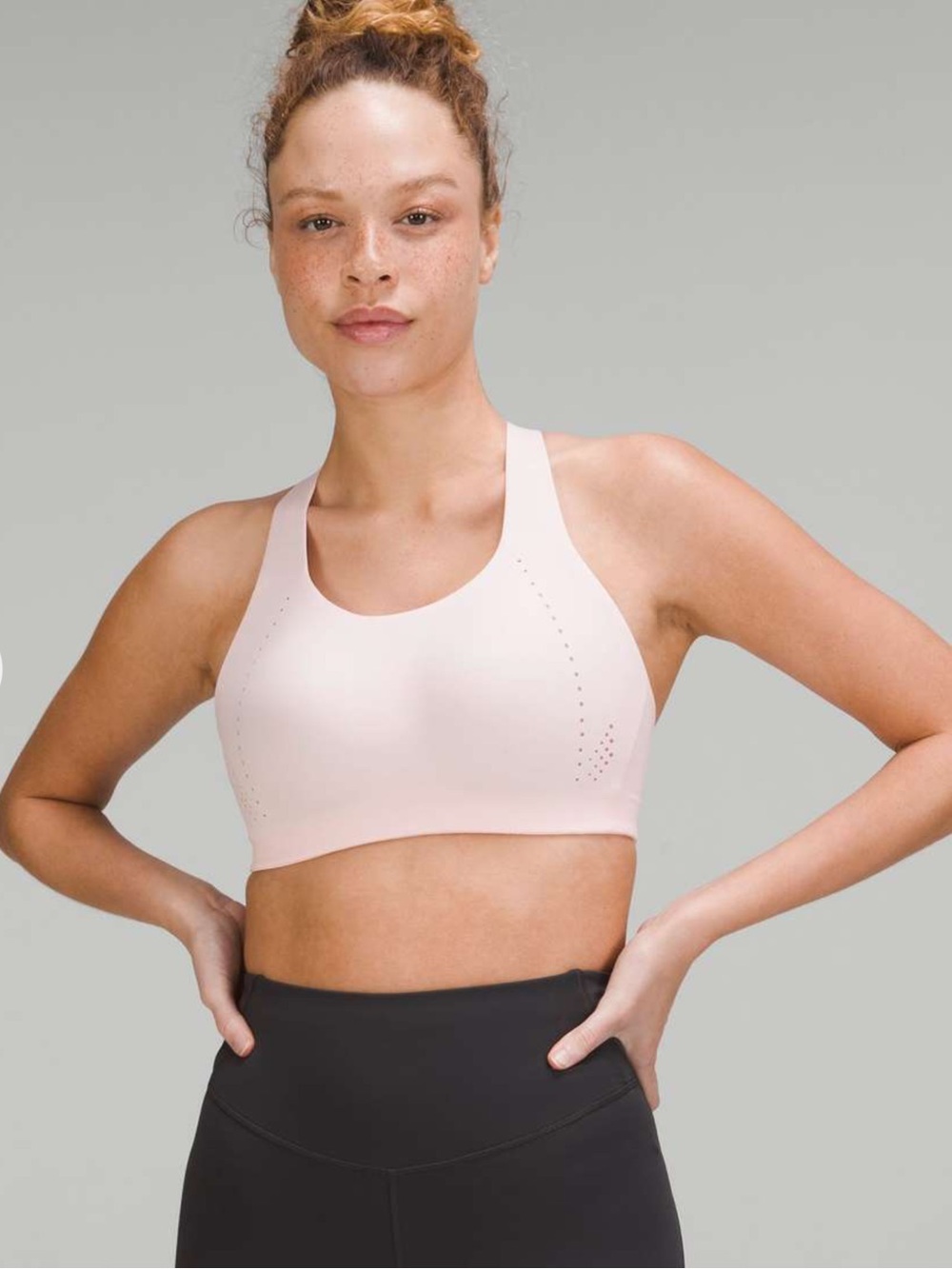 NWT Lululemon AirSupport Bra *High Support in Strawberry Milkshake / Rose Mauve